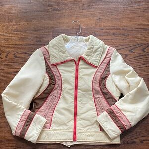 Women’s Vintage Ski Snow Jacket Size M